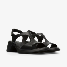 Camper Black Sandals Womens - Trisha Online Ireland | QEANP5039